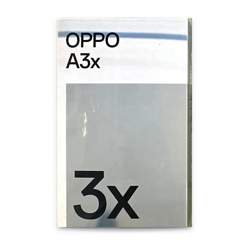 OPPO A3x retail box