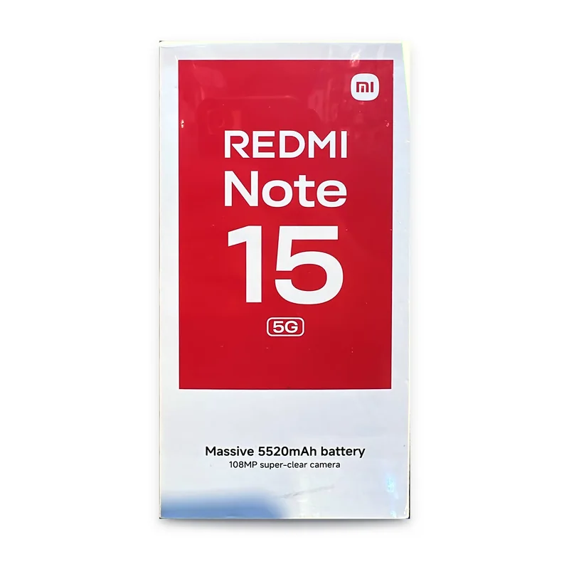 REDMI Note 15 5G retail box